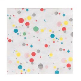 Multicolour bubbles  - party napkins